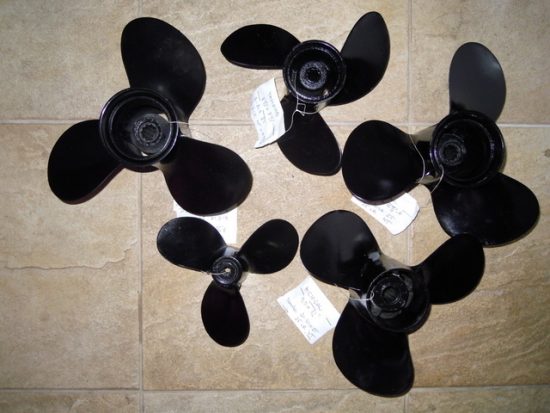 New and scompletely renovated propellers