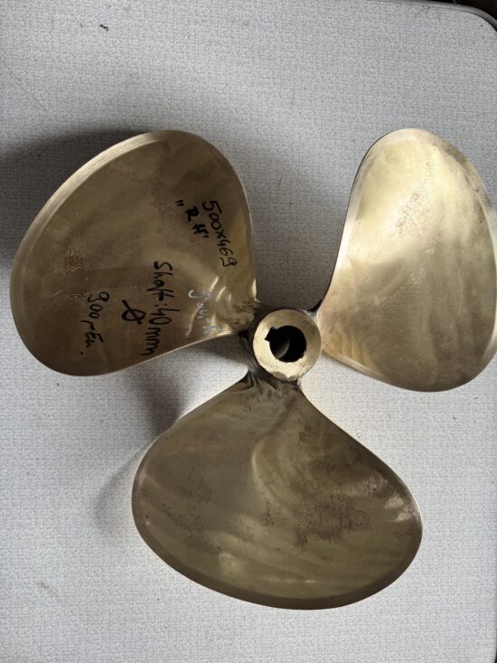 Bronze propeller RH 500x459