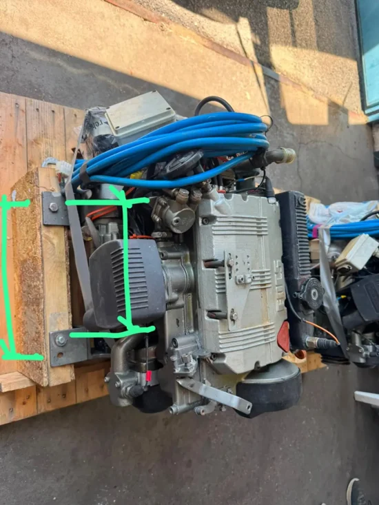 2 pcs Lombardini LDW 1003 Diesel Inboard Engines